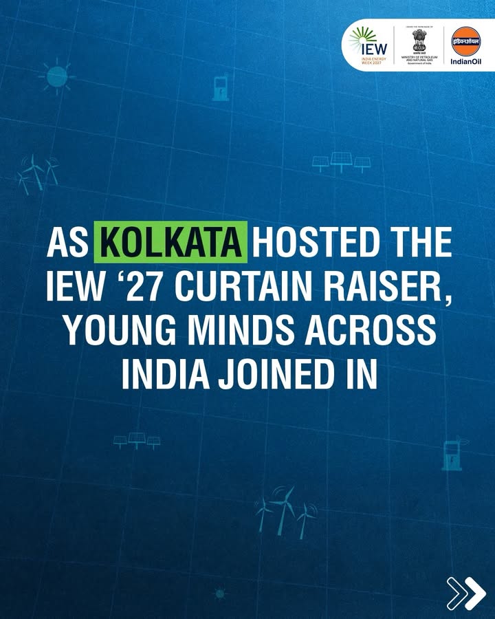 The Curtain Raiser of India Energy Week IEW 2027 brought the energy conversation closer to young minds across the country