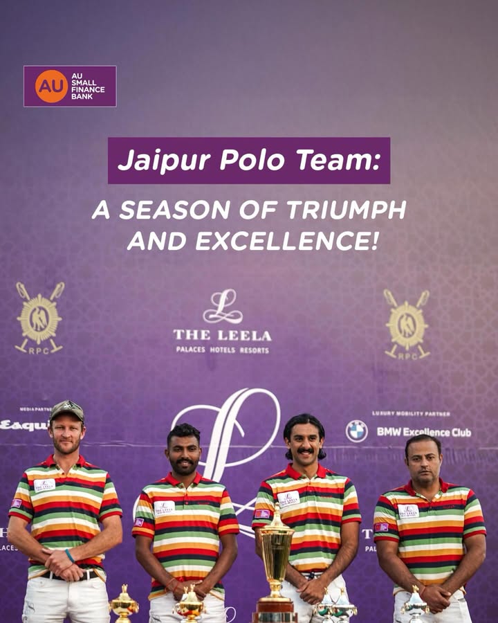 The Jaipur Polo Team wrapped up an extraordinary season with AU Small Finance Bank as its official Banking Partner winning 1...