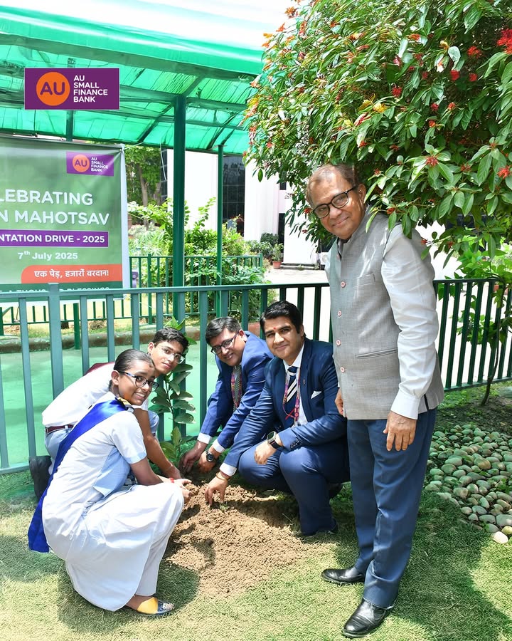 AU Small Finance Bank wrapped up a month long tree plantation drive across India, inspired by the Ek Ped Maa Ke Naam 2