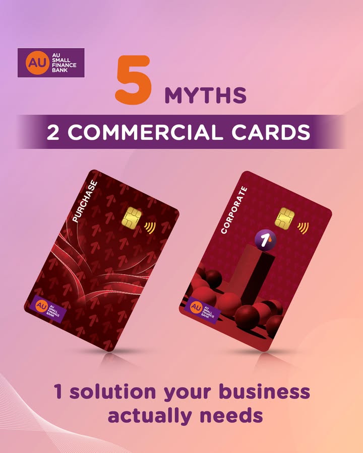 Commercial Credit Cards arent just for big corporates theyre built to simplify business for everyone