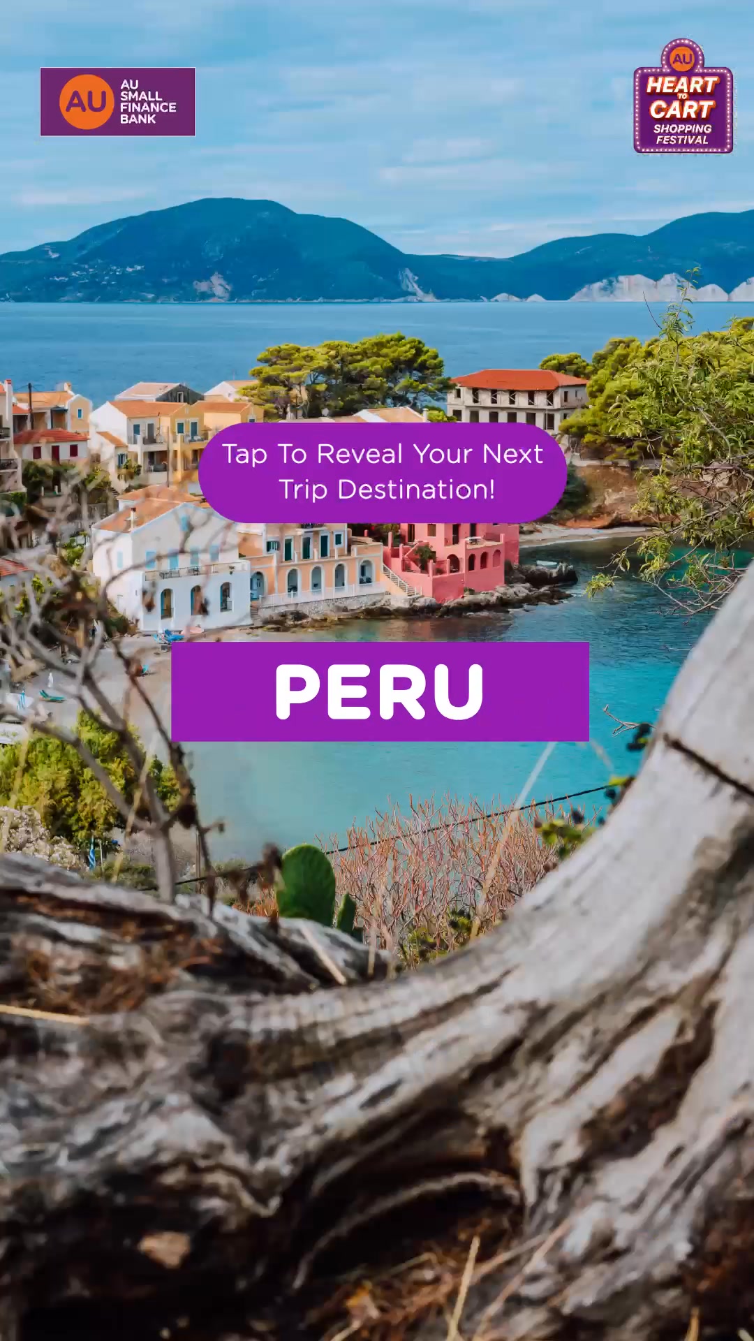 Your next adventure is just one tap away Unbelievable flight offers await at the AU Heart To Cart Shopping Festival