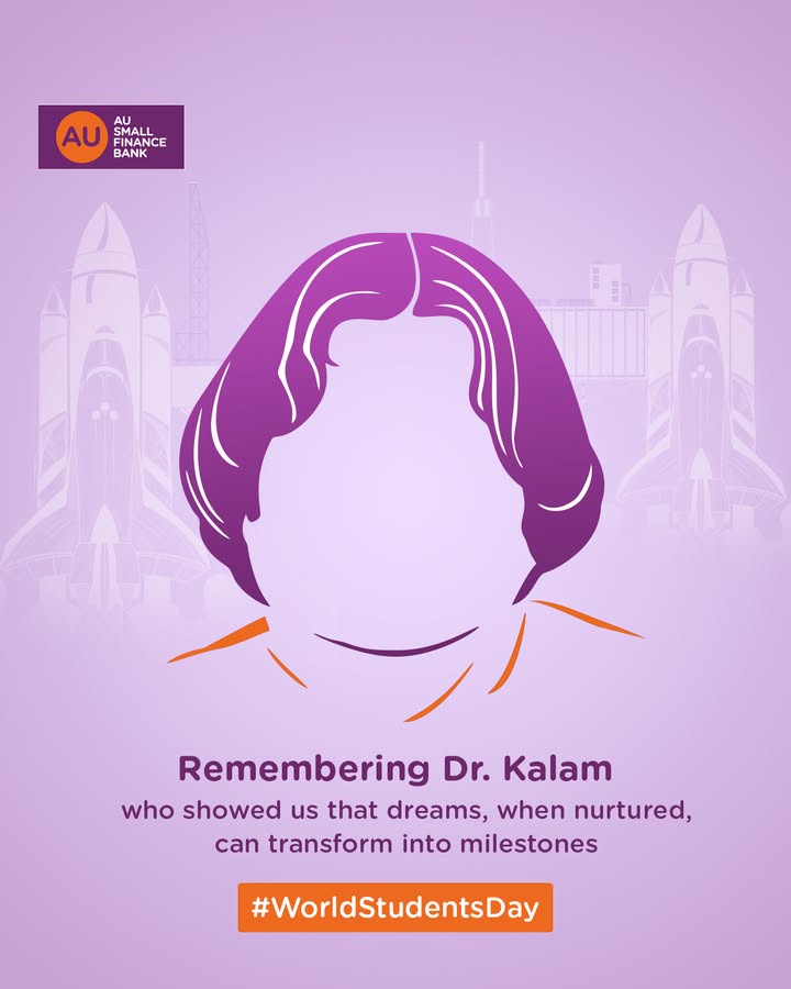 On World Students Day, we celebrate the spirit of learning and the legacy of Dr. A.P.J