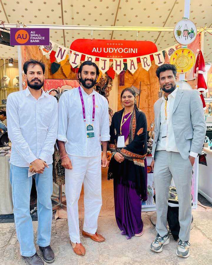 AU Udyoginis participated in the Jaigarh Heritage Festival at Pink City Jaipur, bringing the craftmanship of our women art...
