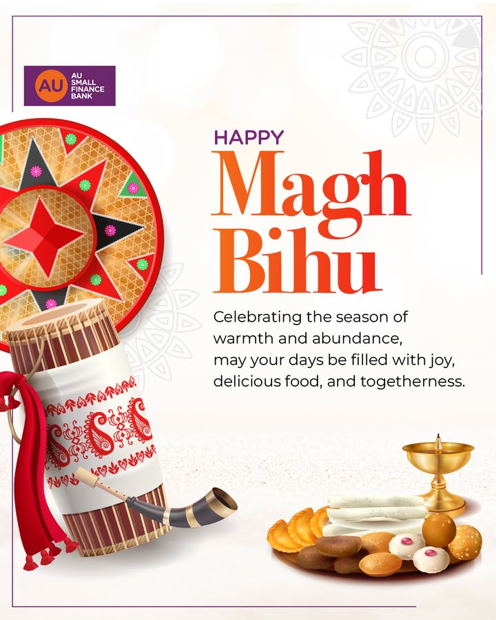Happy Magh Bihu AUSmallFinanceBank Bihu