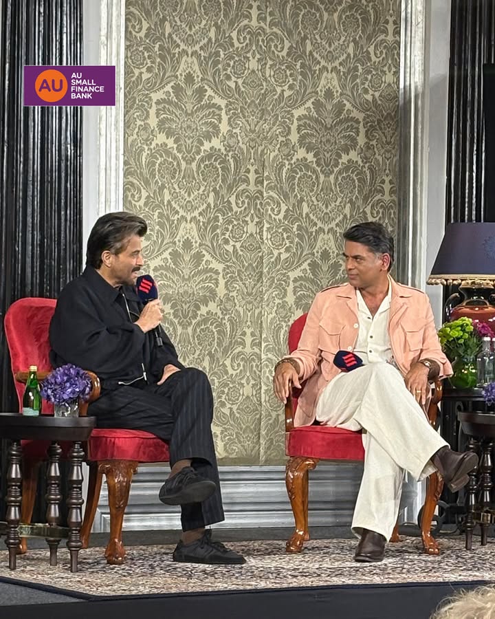 Anil Kapoor joins Indian Express Hindi Editor Saurabh Dwivedi in Mumbai for an engaging conversation at the 12th edition of ...