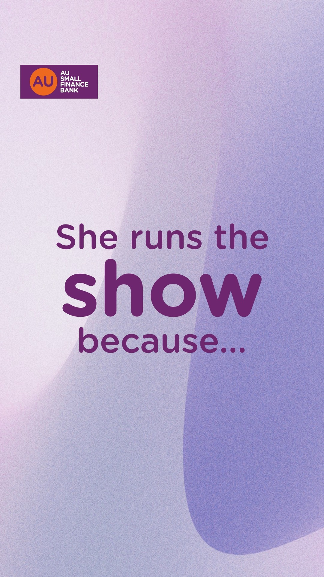 She runs the show because she leads with strength, resilience, and purpose