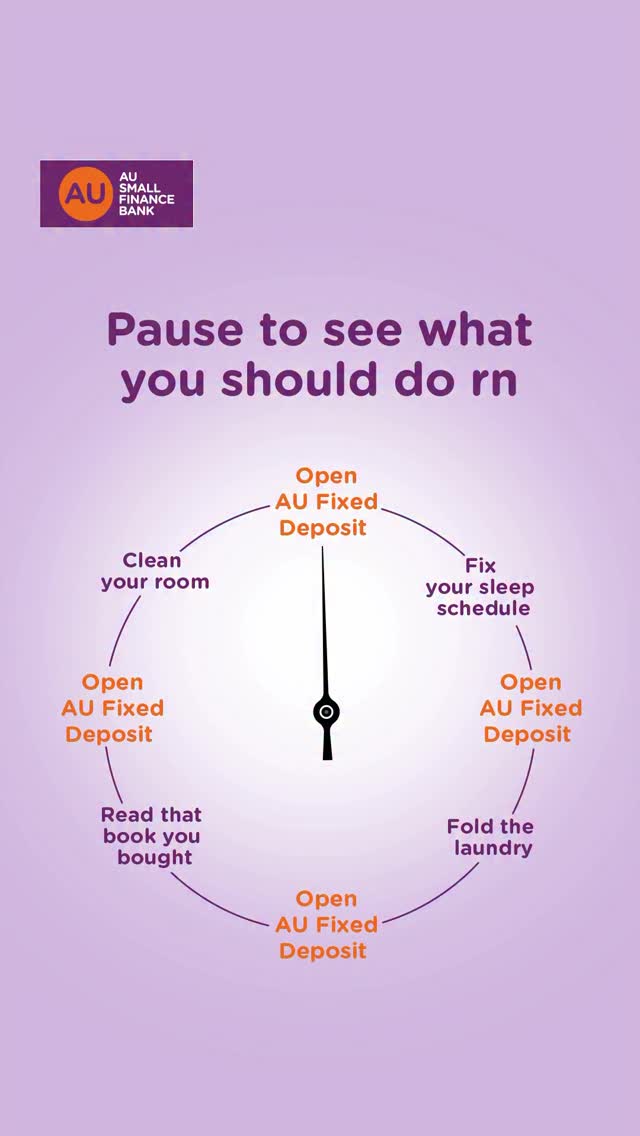 Looks like the wheel already made the smart choice. Earn up to 7.75 p.a. with AU Fixed Deposit. T Cs apply