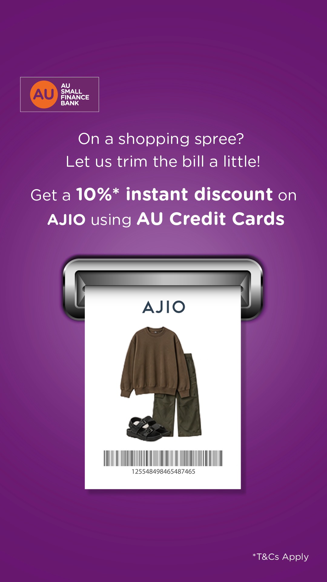 Fashion that looks good. Savings that feel even better