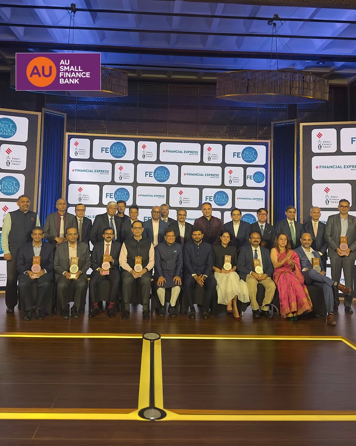 AU Small Finance Bank is honoured to be recognised as the winner in the Small Finance Bank category at the prestigious Finan...