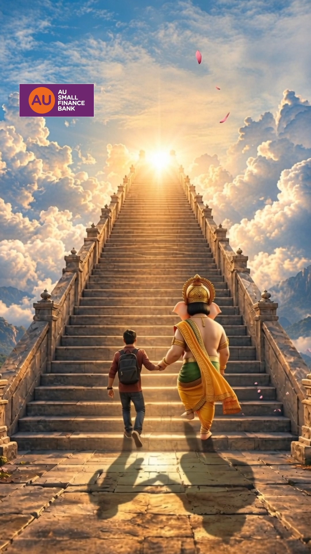 With Ganpati Bappa by your side, every journey feels a little easier, every challenge a little smaller, and every step a lit...