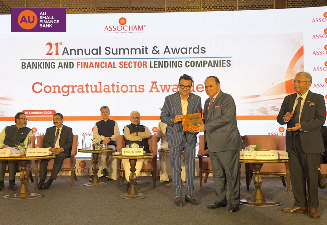 AU Small Finance Bank is honoured to be recognised as the Winner for Overall Performance Bank in the Small Finance...